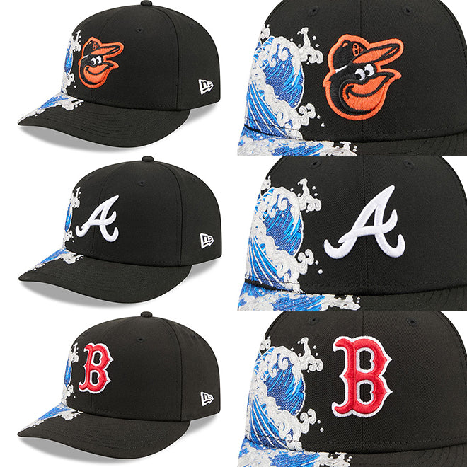 ニューエラ キャップ PC59FIFTY MLB PRE-CURVED SURF THE WAVE FITTED CAP