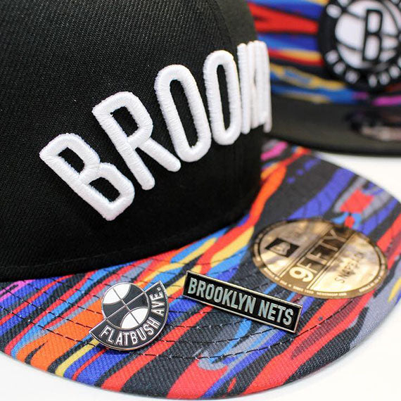 ピントリル ピンズ ブルックリン ネッツ BARCLAYS CENTER限定 BROOKLYN COOL FLATBUSH AVE PIN PINTRILL BROOKLYN NETS