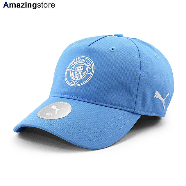 プーマ キャップ マンチェスター シティ PREMIER LEAGUE ESSENTIALS STRAPBACK CAP BLUE