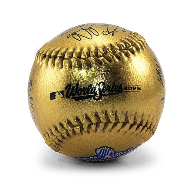 2025 ワールドシリーズチャンピオンモデル ローリングス 選手サインプリント記念ボール ロサンゼルス ドジャース GOLD