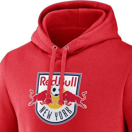 海外取寄 ニューヨーク レッドブルズ プルオーバーフーディー MLS OFFICIAL LOGO PULL OVER HOODIE RED