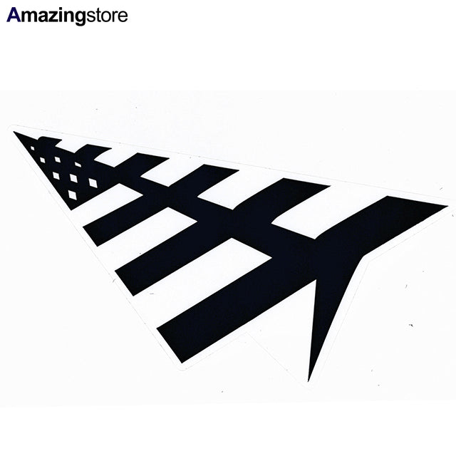ロックネイション PAPER PLANES STICKER WHITE-BLACK ROC NATION