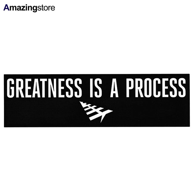 ロックネイション GREATNESS IS A PROCESS STICKER BLACK ROC NATION