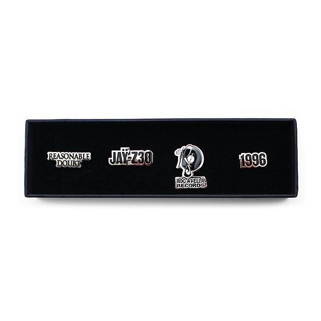 JAY-Z リーズナブル ダウト30周年記念 ペーパープレーンズ ピンバッジ JAY-Z30 REASONABLE DOUBT PIN SET