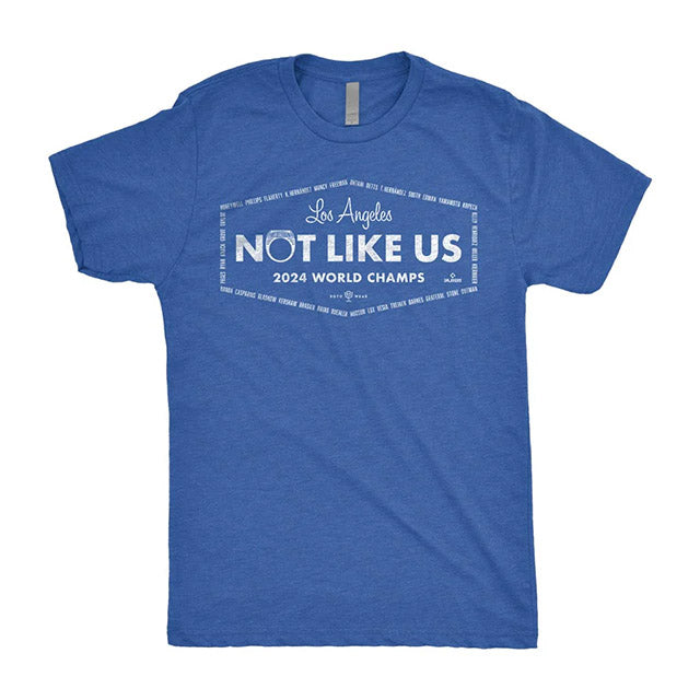 海外取寄 ロサンゼルス ドジャース Tシャツ NOT LIKE US T-SHIRT