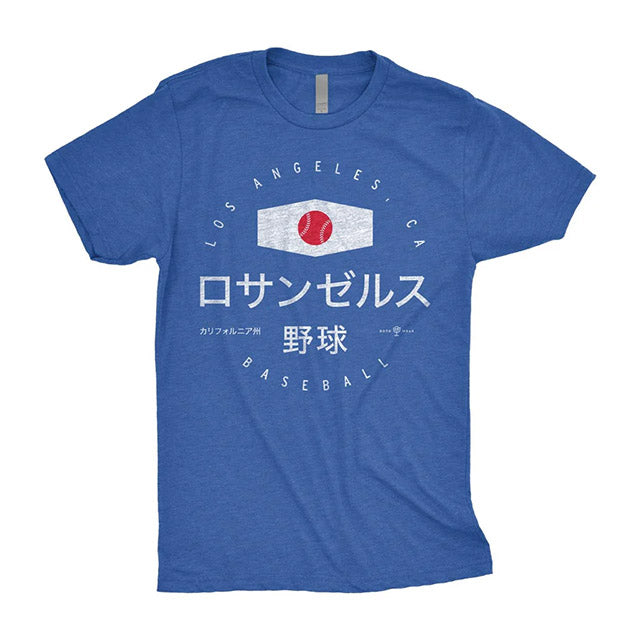 海外取寄 ロサンゼルス ドジャース Tシャツ LAND OF RISING FASTBALL T-SHIRT