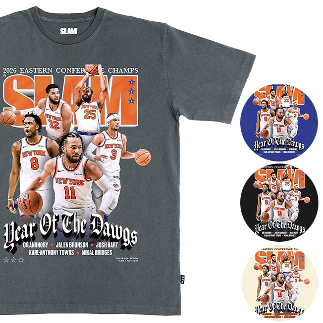 ニューヨーク ニックスモデル スラム Tシャツ海外取寄 2026 SLAM COVER T-SHIRT NEW YORK KNICKS
