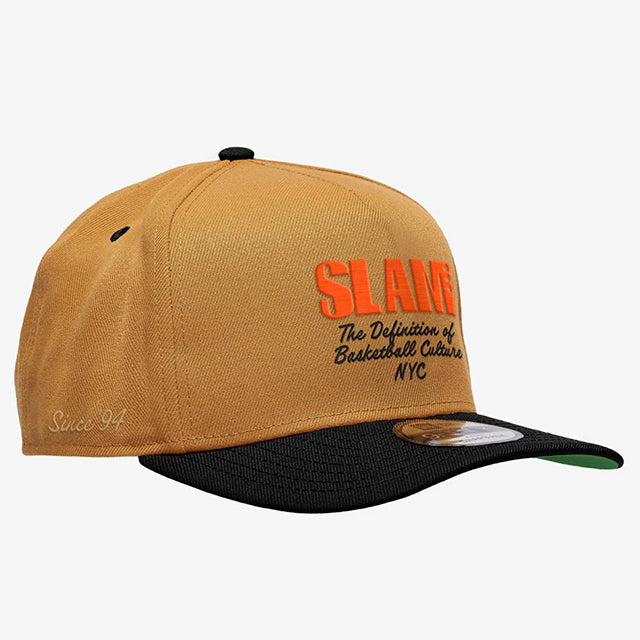 海外取寄 ニューエラ キャップ 9FORTY スナップバック SLAM SNAPBACK CAP PANAMA TAN-BLACK