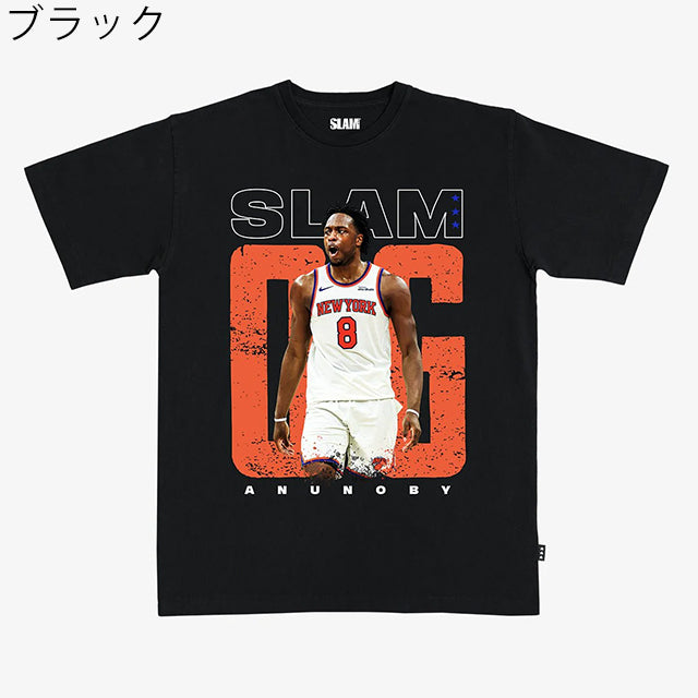 OG アヌノビーモデル スラム ニューヨーク ニックス Tシャツ 海外取寄 2026 SLAM COVER T-SHIRT