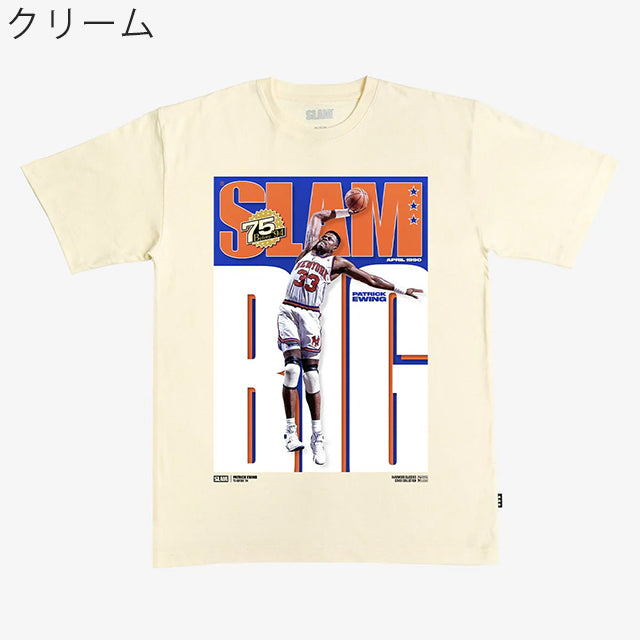 パトリック ユーイングモデル スラム ニューヨーク ニックス Tシャツ 海外取寄 2026 SLAM COVER T-SHIRT BEFORE’94