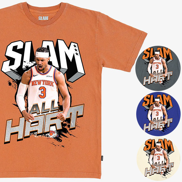 ジョシュ ハートモデル スラム ニューヨーク ニックス Tシャツ 海外取寄 2026 SLAM T-SHIRT