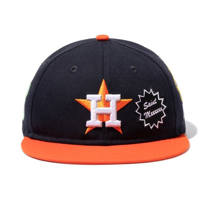 ©SAINT Mxxxxxx NEW ERA RC9FIFTY HOUSTON ASTROS RETRO CROWN SNAPPBACK CAP