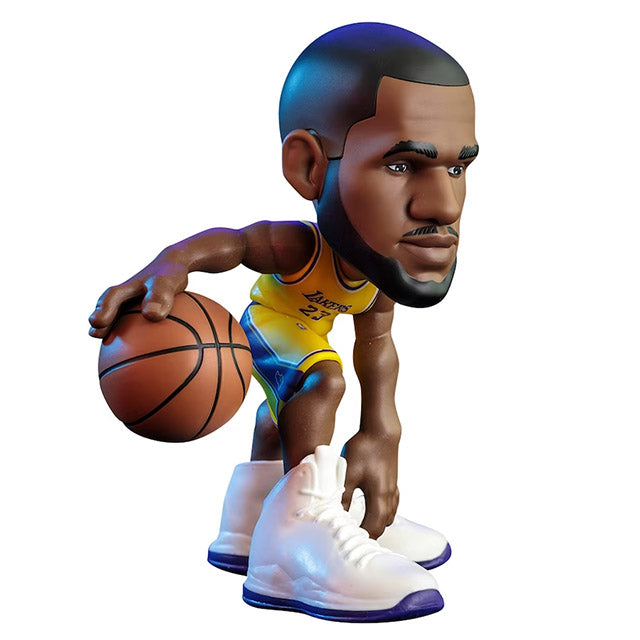 海外取寄 レブロン ジェームスモデル 6" VINYL FIGURINE ロサンゼルス レイカーズ LOS ANGELES LAKERS LeBRON JAMES ICON EDITION