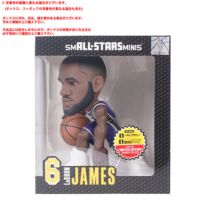 海外取寄 レブロン ジェームスモデル 6" VINYL FIGURINE ロサンゼルス レイカーズ LOS ANGELES LAKERS LeBRON JAMES STATEMENT EDITION