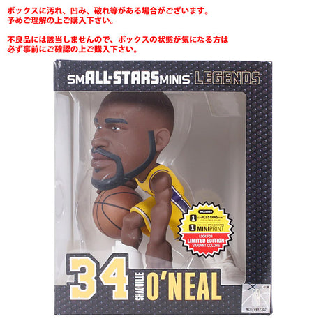 海外取寄 シャキール オニールモデル LEGENDS 6" VINYL FIGURINE ロサンゼルス レイカーズ LOS ANGELES LAKERS SHAQUILLE O'NEAL