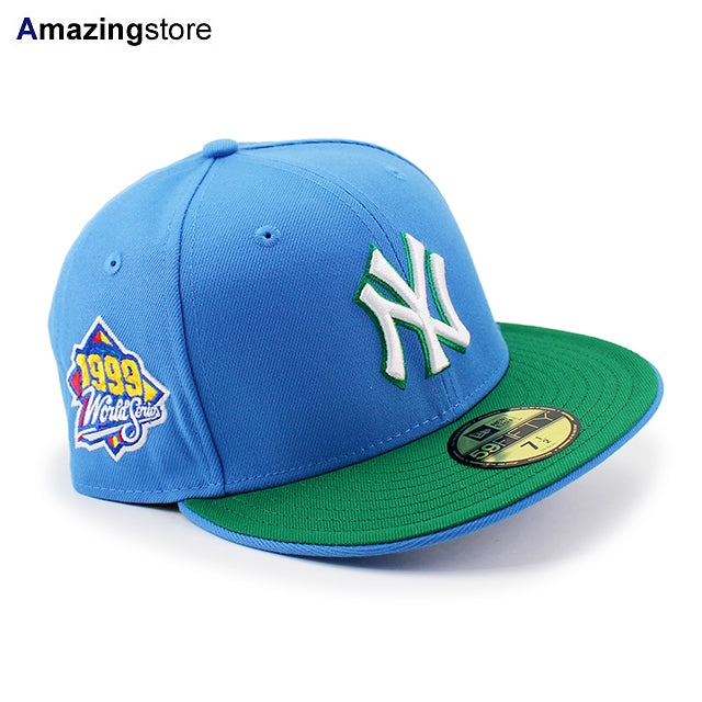 ニューエラ キャップ 59FIFTY ニューヨーク ヤンキース MLB 2T 1999 WORLD SERIES FITTED CAP AIR FORCE BLUE NEW ERA NEW YORK YANKEES