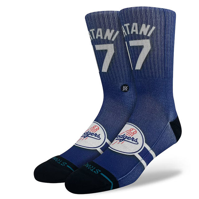 大谷翔平モデル 海外取寄 靴下 スタンス ロサンゼルス ドジャース UNISEX JERSEY CREW SOCKS