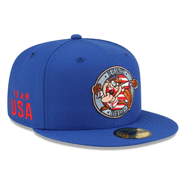 USA代表 ドリームチーム ニューエラ キャップ TEAM USA TASMANIAN DEVIL FITTED CAP ROYAL