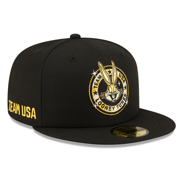 USA代表 ドリームチーム ニューエラ キャップ TEAM USA BUGS BUNNY FITTED CAP BLACK
