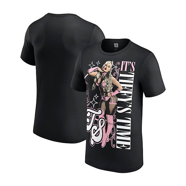 海外取寄 ティファニー ストラットン WWE AUTHENTIC Tシャツ TIFFY TIME T-SHIRT BLACK