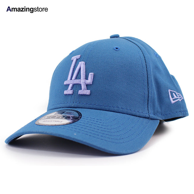 EU AU限定モデル ニューエラ キャップ 9FORTY ストラップバック ロサンゼルス ドジャース MLB LEAGUE ESSENTIAL STRAPBACK CAP BLUE