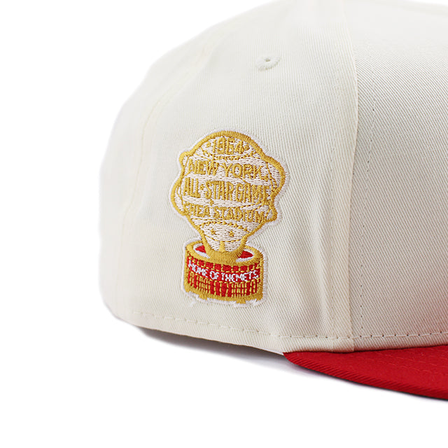 ニューエラ キャップ 59FIFTY ニューヨーク メッツ MLB 1964 ALL STAR FITTED CAP CHROME RED