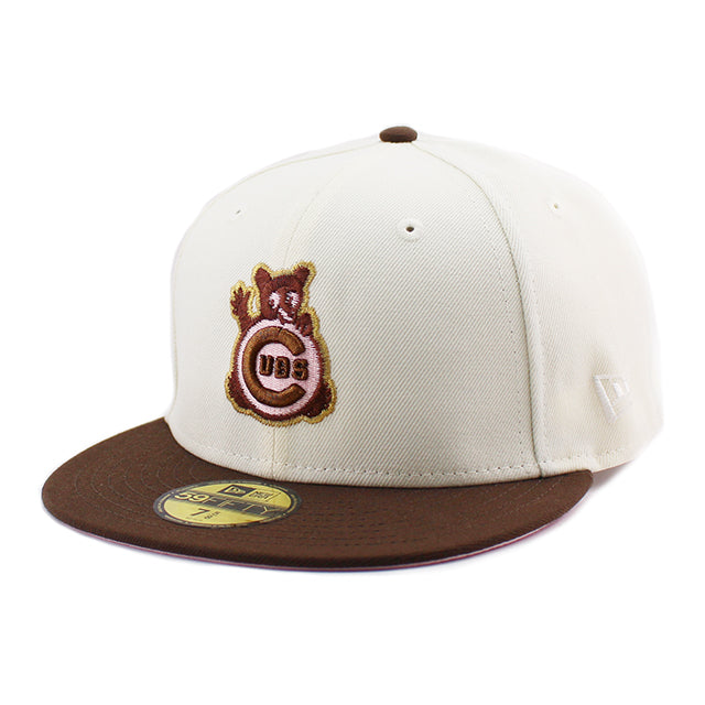 ニューエラ キャップ 59FIFTY シカゴ カブス MLB 1990 ALL STAR GAME FITTED CAP CHROME BROWN