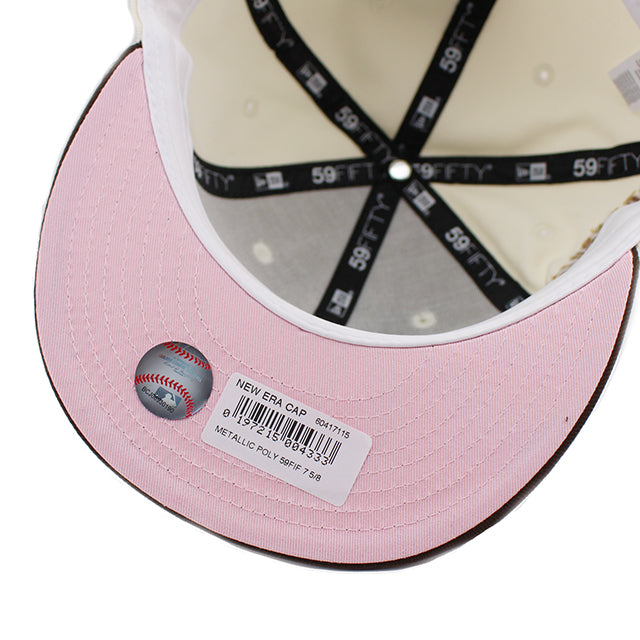 ニューエラ キャップ 59FIFTY シカゴ カブス MLB 1990 ALL STAR GAME FITTED CAP CHROME BROWN