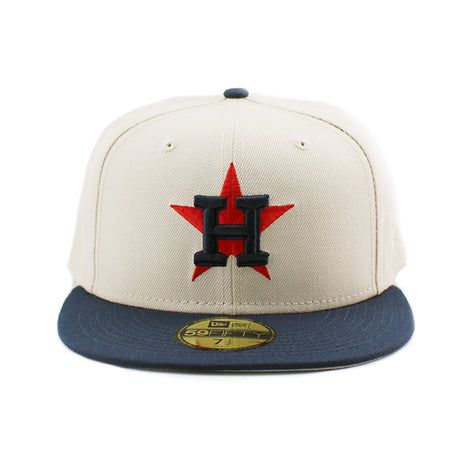 ニューエラ キャップ 59FIFTY ヒューストン アストロズ MLB TEAM BASIC FITTED CAP STONE NAVY