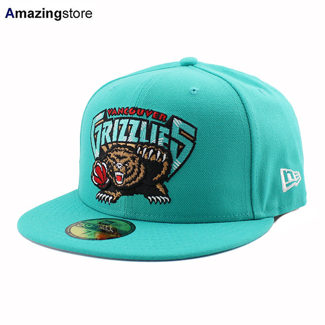 ニューエラ キャップ 59FIFTY バンクーバー グリズリーズ NBA HARDWOOD CLASSICS EDITION FITTED CAP TEAL