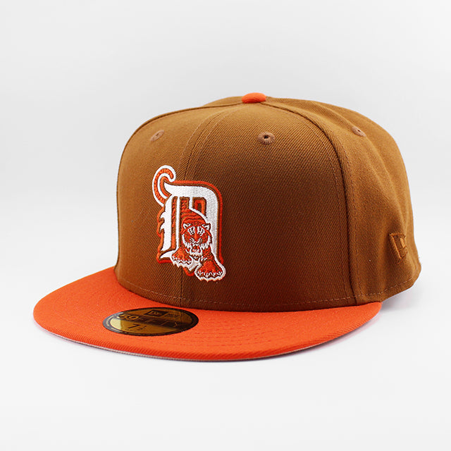 ニューエラ キャップ 59FIFTY デトロイト タイガース MLB 2005 ALL STAR FITTED CAP BOURBON ORANGE