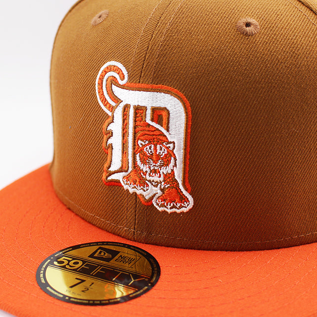ニューエラ キャップ 59FIFTY デトロイト タイガース MLB 2005 ALL STAR FITTED CAP BOURBON ORANGE