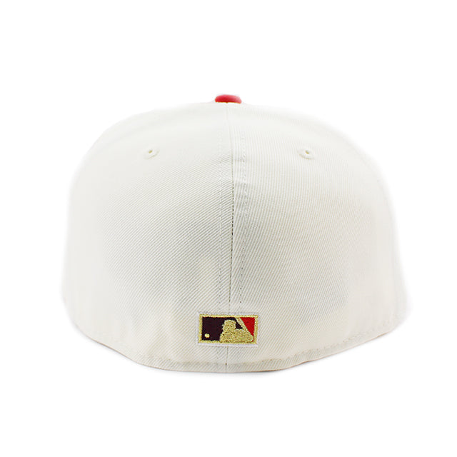 ニューエラ キャップ 59FIFTY ブルックリン ドジャース MLB 100 YEARS FITTED CAP CHROME RED