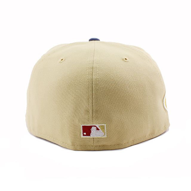 ニューエラ キャップ 59FIFTY シアトル マリナーズ MLB 25TH ANNIVERSARY FITTED CAP VEGAS GOLD NAVY