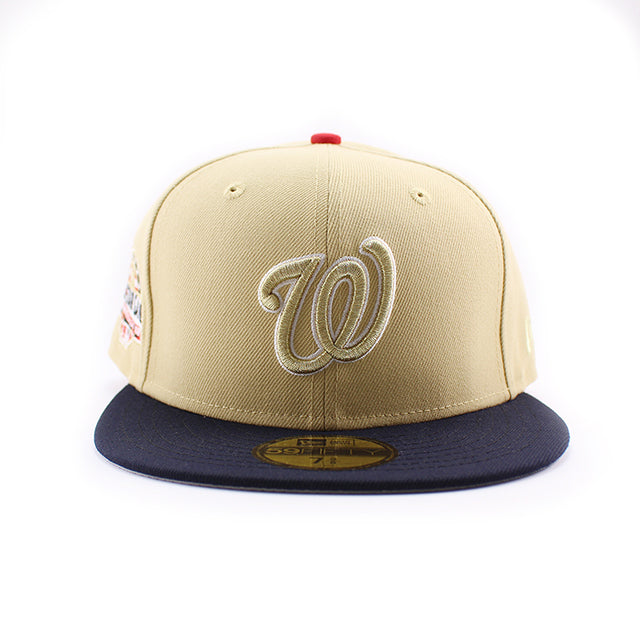 ニューエラ キャップ 59FIFTY ワシントン ナショナルズ MLB 2018 ALL STAR GAME GREY BOTTOM FITTED CAP VEGAS GOLD