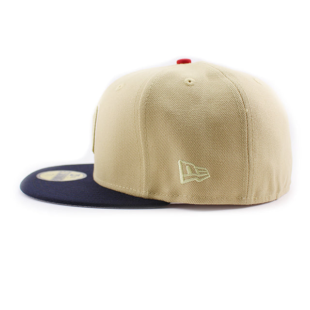 ニューエラ キャップ 59FIFTY ワシントン ナショナルズ MLB 2018 ALL STAR GAME GREY BOTTOM FITTED CAP VEGAS GOLD