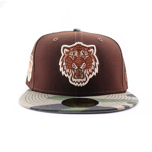 ニューエラ キャップ 59FIFTY デトロイト タイガース MLB 2000 TIGER STADIUM FITTED CAP BROWN CAMO