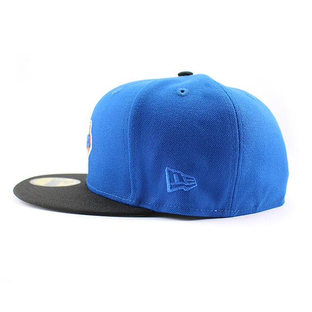 ニューエラ キャップ 59FIFTY テキサス レンジャーズ MLB ARLINGTON STADIUM KELLY GREY BOTTOM FITTED CAP BLUE