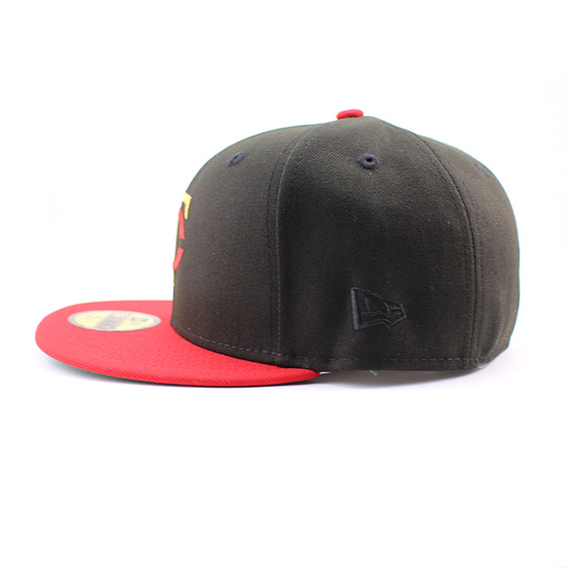 ニューエラ キャップ 59FIFTY ミネソタ ツインズ MLB 1985 ALL STAR GAME GREEN BOTTOM FITTED CAP BLACK