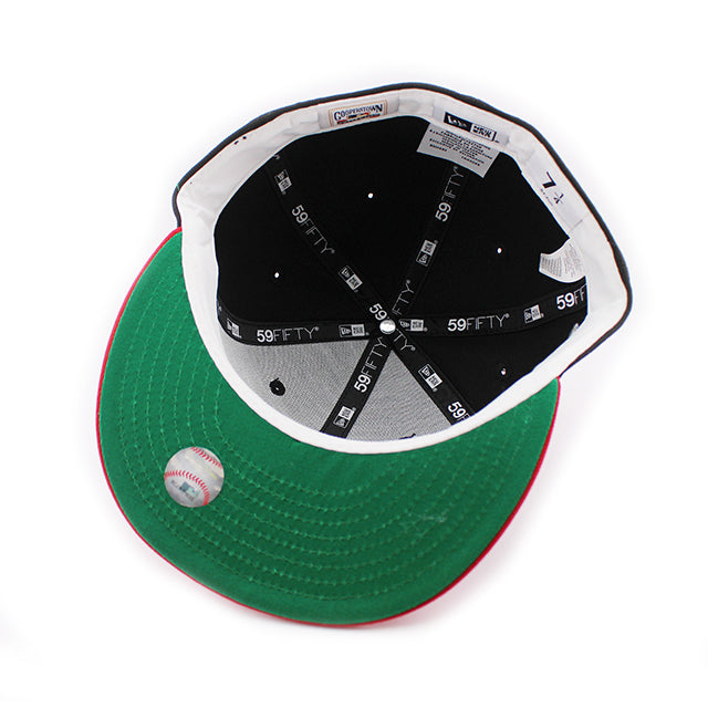ニューエラ キャップ 59FIFTY ミネソタ ツインズ MLB 1985 ALL STAR GAME GREEN BOTTOM FITTED CAP BLACK