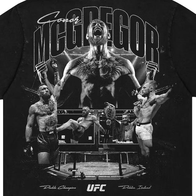 コナー マクレガーモデル海外取寄 UFC Tシャツ OCTAGON VIVES T-SHIRT BLACK