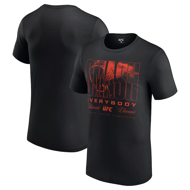 カムザット チマエフモデル 海外取寄 UFC Tシャツ GRAPHIC T-SHIRT BLACK-RED