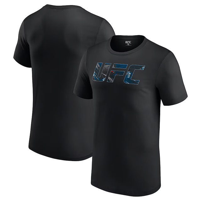 カムザット チマエフモデル 海外取寄 UFC Tシャツ UNIVARLED T-SHIRT BLACK