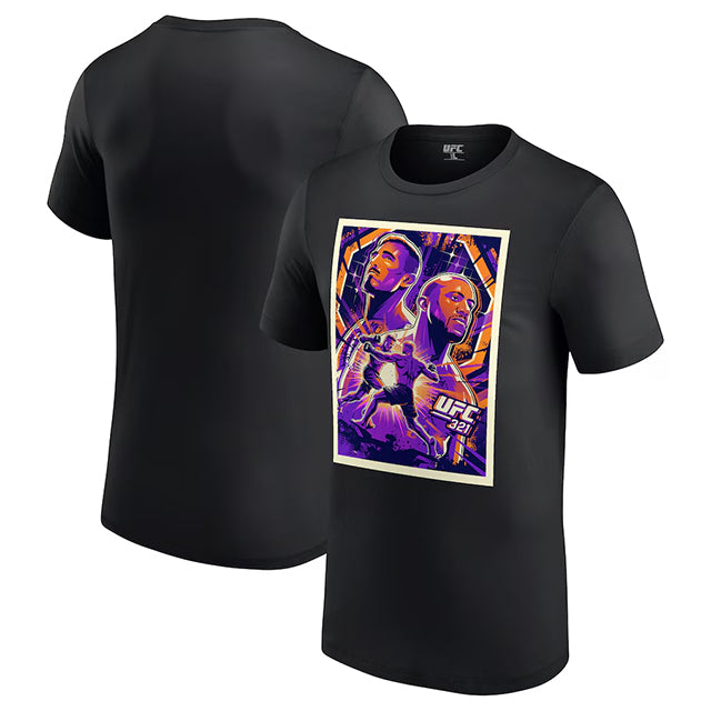 海外取寄 UFC321 Tシャツ トム・アスピナルvsシリル・ガーヌモデル ARTIST SERIES T-SHIRT BLACK