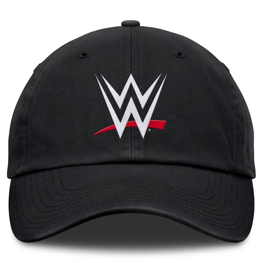 WWE AUTHENTIC キャップ WWE LOGO CORE ADJUSTABLE CAP BLACK