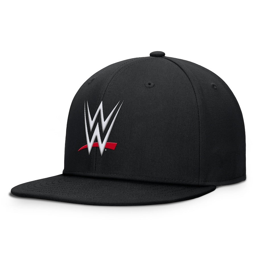 WWE AUTHENTIC キャップ WWE LOGO MID-CROWN SNAPBACK CAP BLACK