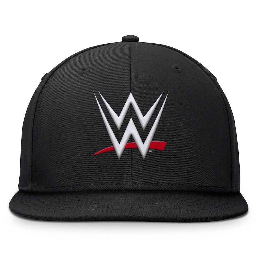 WWE AUTHENTIC キャップ WWE LOGO MID-CROWN SNAPBACK CAP BLACK