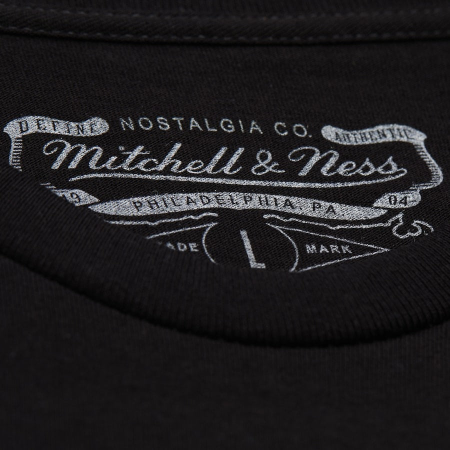 ビクター ウェンバンヤマモデル 海外取寄 ミッチェル&ネス Tシャツ REAL BIG FACE PLAYER T-SHIRT BLACK