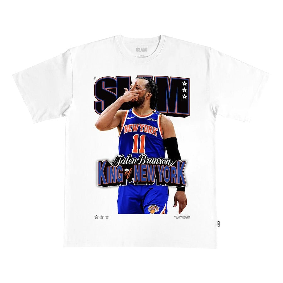 海外取寄 ジェイレン ブランソンモデル スラム Tシャツ KING OF NEW YORK COVER T-SHIRT WHITE