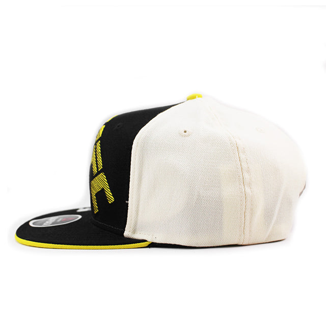 リーボック スナップバック キャップ UFC FIGHT NIGHT FLAT BRIM SNAPBACK CAP BLACK WHITE YELLOW